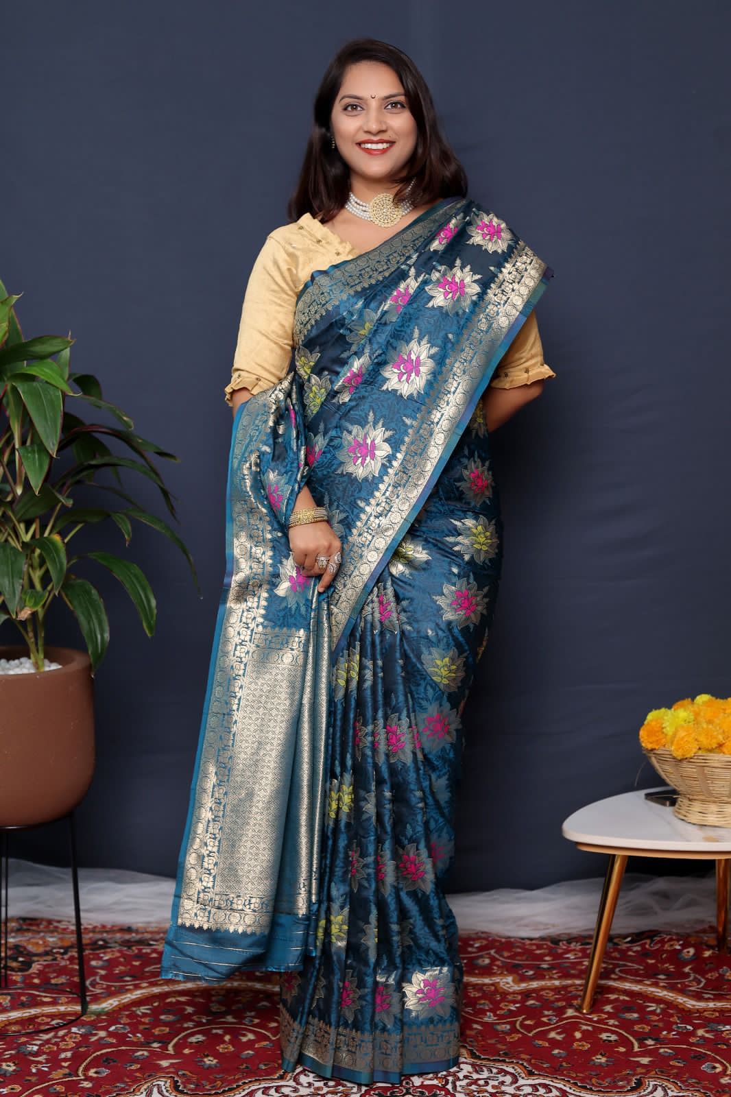 Gulmhor By Silkberry Pure Silk Saree Catalog